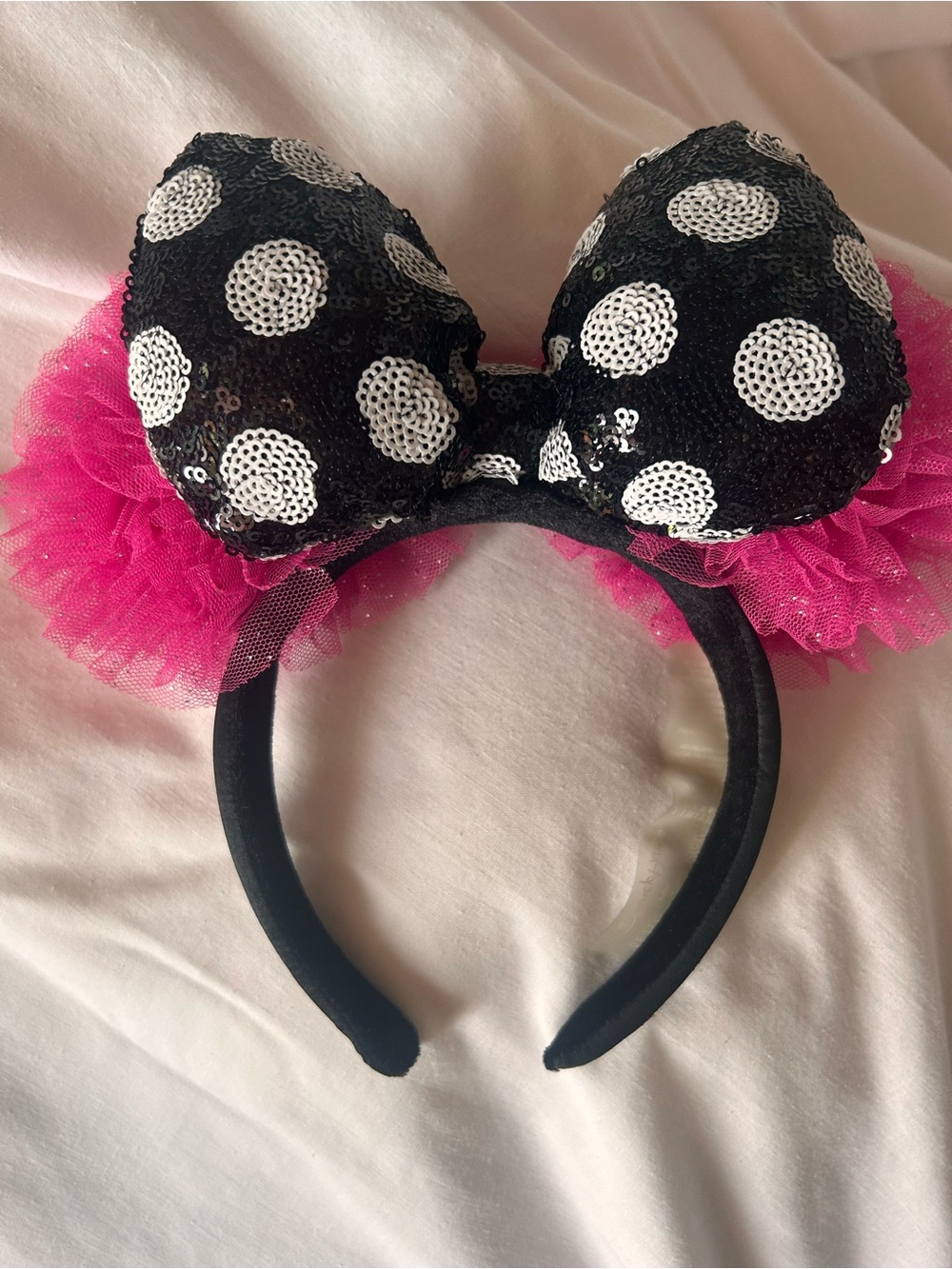 Disney Parks Limited Edition Betsy Johnson Minnie MouseEars Headband RARE